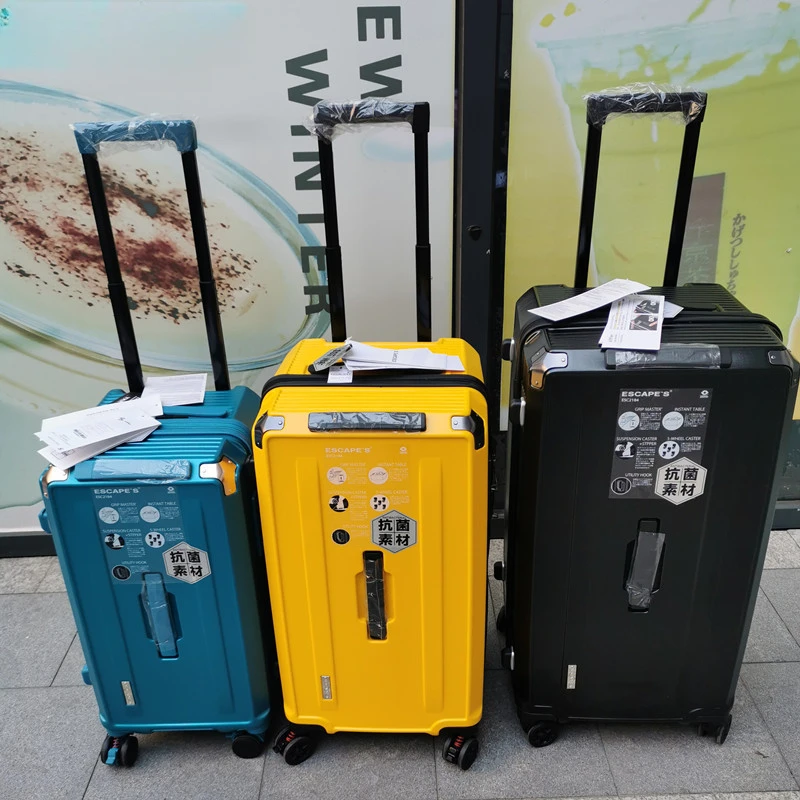 

Large capacity silent universal wheel password trolley box