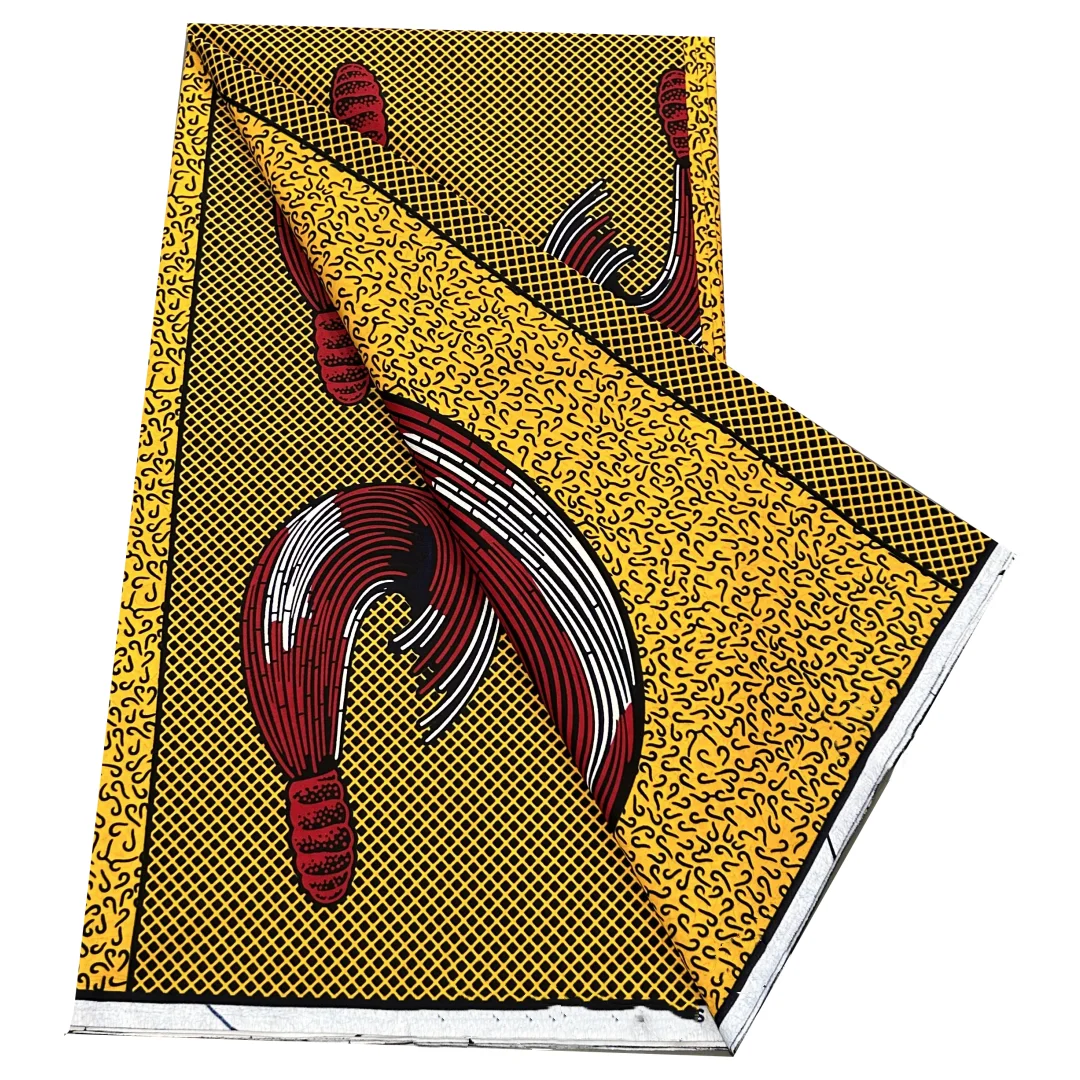 New Guaranteed Super-V Veritable Wax Fabric Cotton African Real Wax Fabric Ankara Prints Dutch Style Tissu Pagne