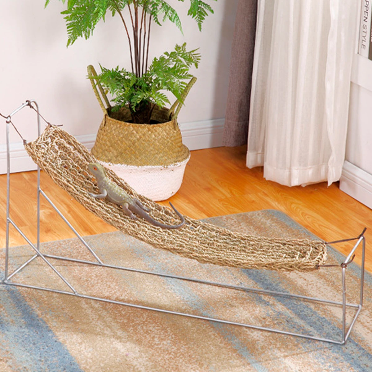 Title 2, Reptile Hammock Terrarium Decoration For Lizard...