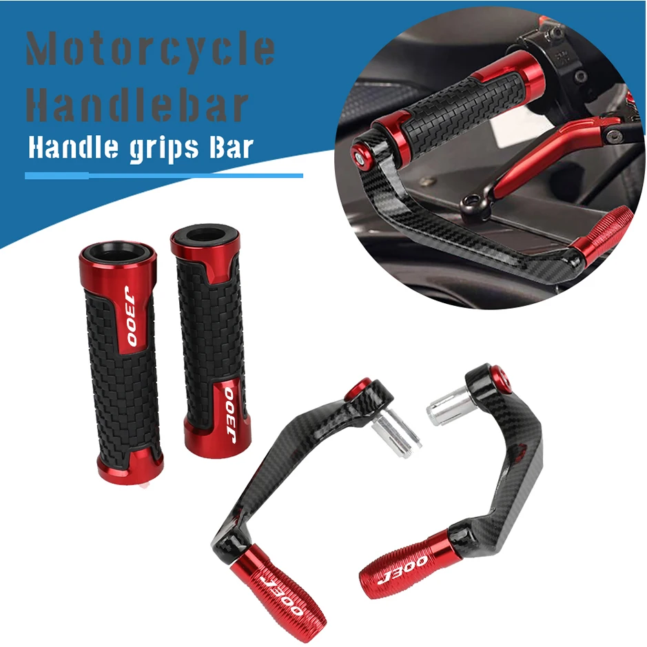 

For KAWASAKI J300 J 300 2014-2021 2015 2016 2017 2018 2019 Motorcycle Handle Grips Handlebar Brake Clutch Levers Protector Guard