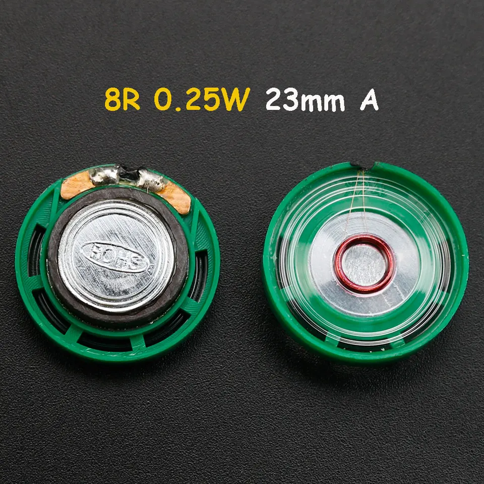 2 piece 0.25W 0.5W 8 Ohm External Magnetic Doorbell Toy Speaker 8R