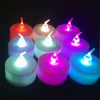 6Pcs Battery Operated LED Tea Lights Candles Flameless Flickering Weeding Decor Led Candles with Flickering Flame Candle Jar - Image 4