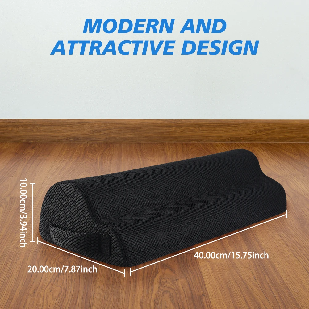 Poggiapiedi da Ufficio in Memory Foam e Poggiapiedi da Sotto Scrivania per Gaming e Home Office - immagine 2