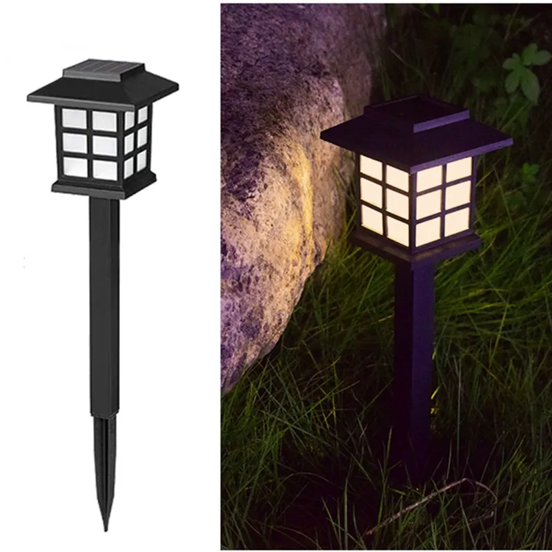 

Solar Led Pathway Lamp Outdoor Solar Lighting Garden Light Waterproof Solar Panel Decor Landscape Energy Light Walkway Yard