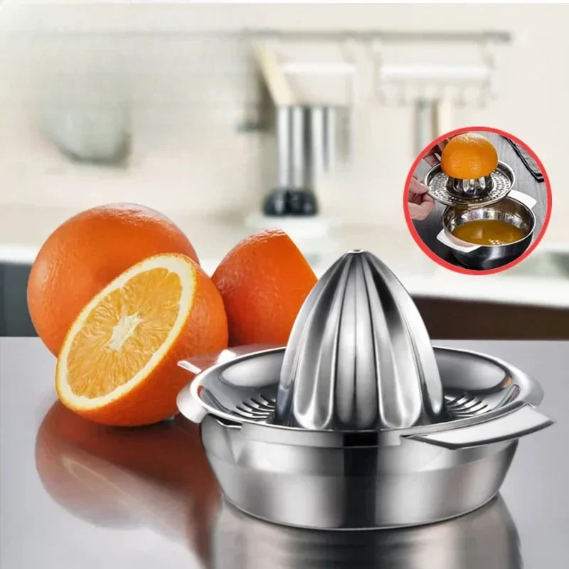 Fruit Juicer 304 Stainless Steel Fruit Lemon Orange Juicer Household Small Creative Juicer Portable Manual