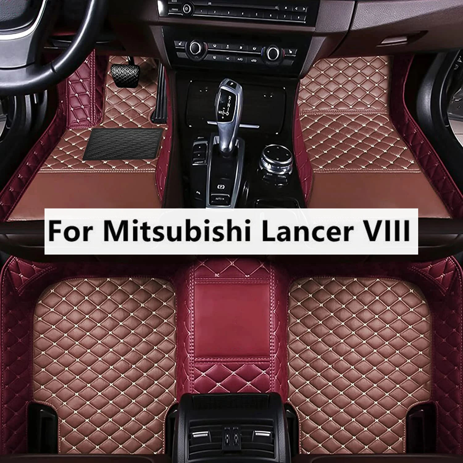 

Подходящие цвета автомобильные коврики для Mitsubishi Lancer VIII, аксессуары для 8 ног, коврики