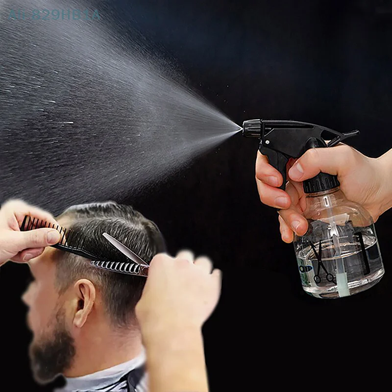 

250ml/500ml Empty Durable Refillable Adjustable Mist Hairdressing Salon DIY Barber Plastic Water Spray Bottles Hair Styling Tool
