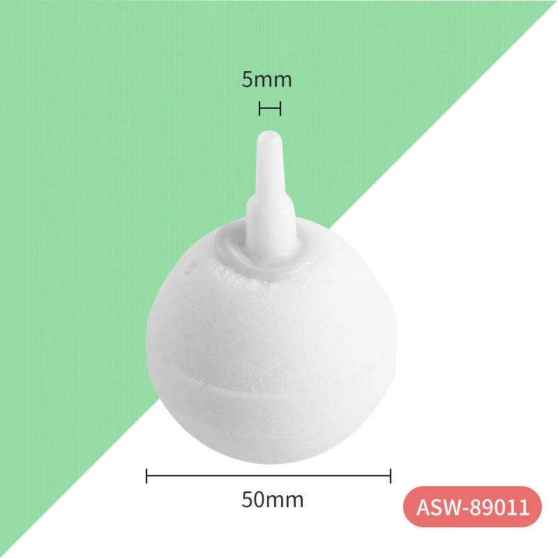 2cm/3cm/4cm/5cm Aquarium White Air Bubble Stone Aeration Aerator Fish Tank Pump Hydroponic Oxygen Plate Accessories White 5