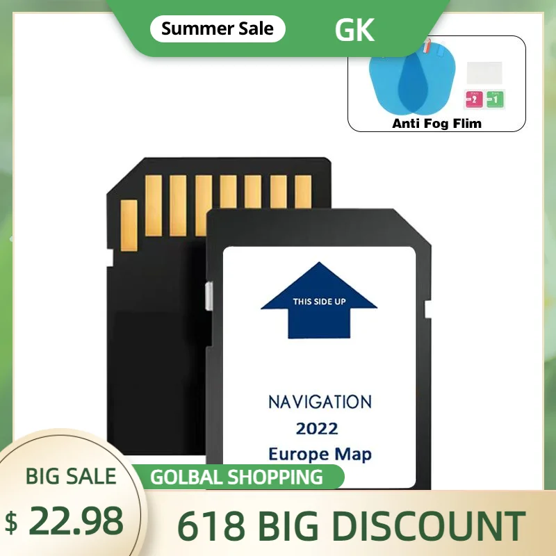 Europe Navigation Sd Map Gps Software Sat Nav Karte 2022 For Iveco