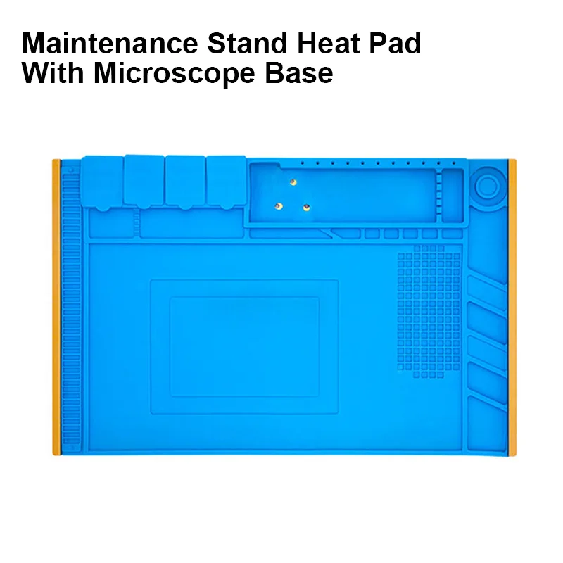 

B&R GX-002 Universal Working Pad with Microscope Base for Mobile Phone Repair Heat Insulation BGA PCB Welding Solder Mat