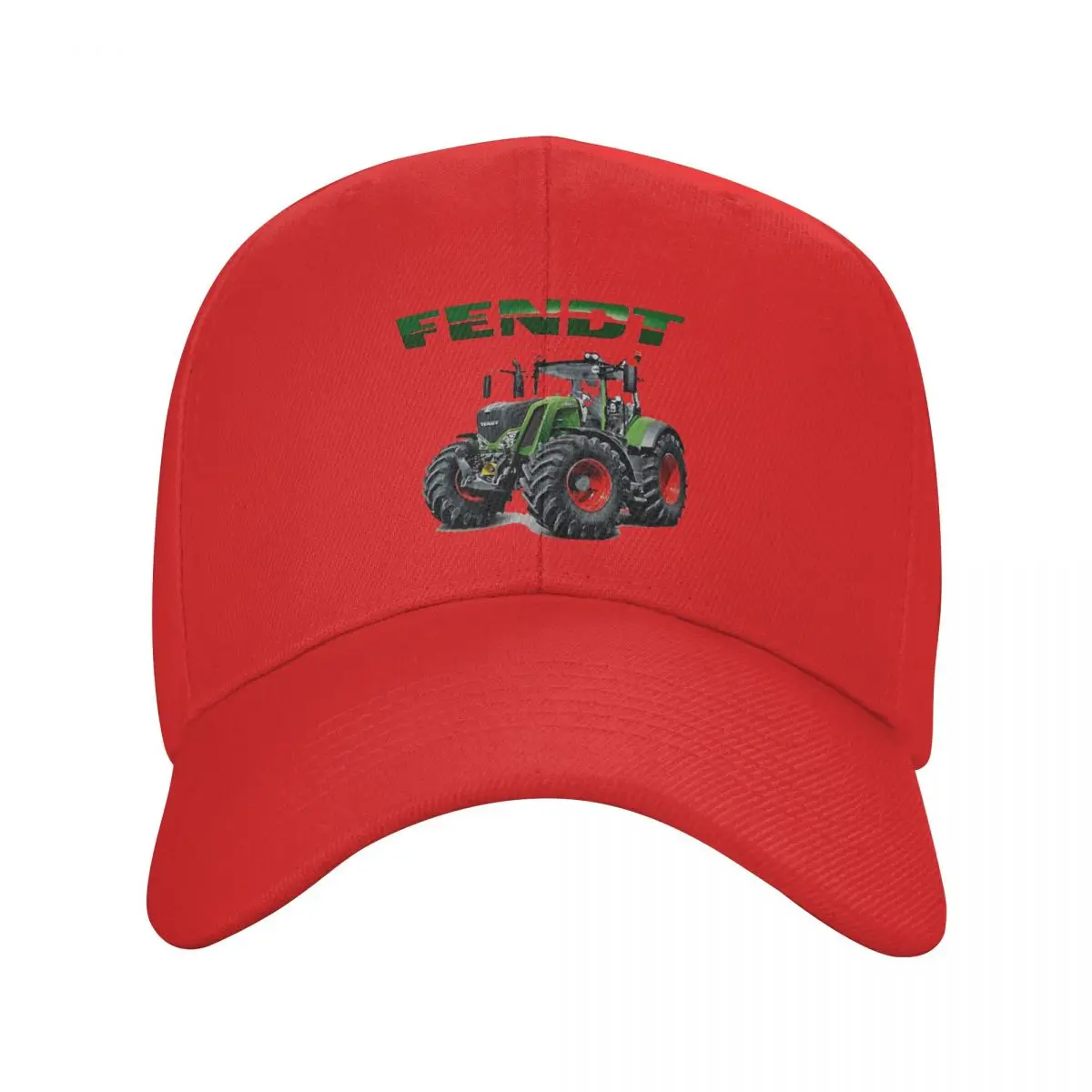 thumbnail image 1 of Gorra de béisbol con diseño de tractor para hombre y mujer, con visera protectora, estilo snapback, Fendt, 1 of 7