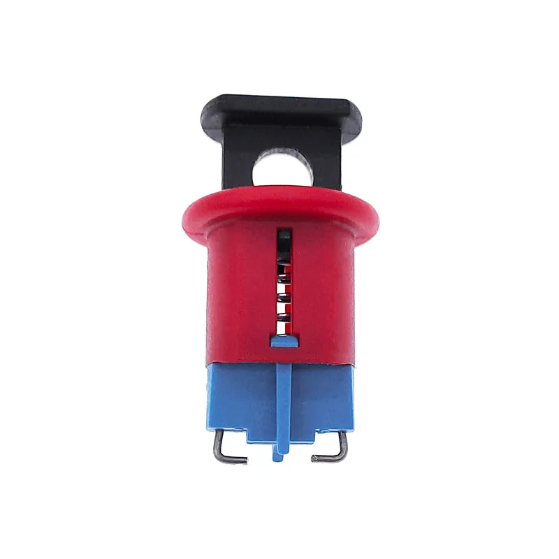 1Pc Electrical Safety Lockout Circuit Breaker Lock Miniature Air Switch Breaker Lockout for Power Isolation pinout safety lock