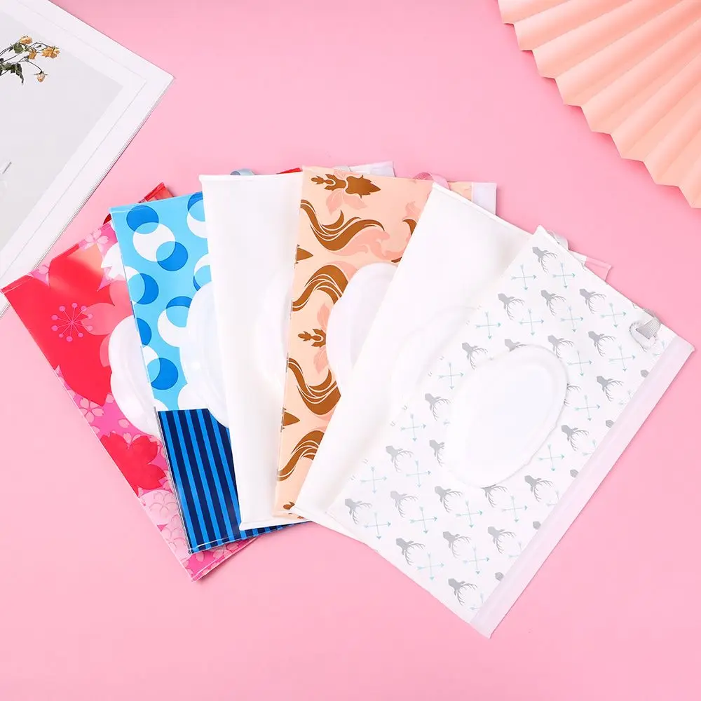 Portable Polyester Wet Wipes Bag for Baby Stroller