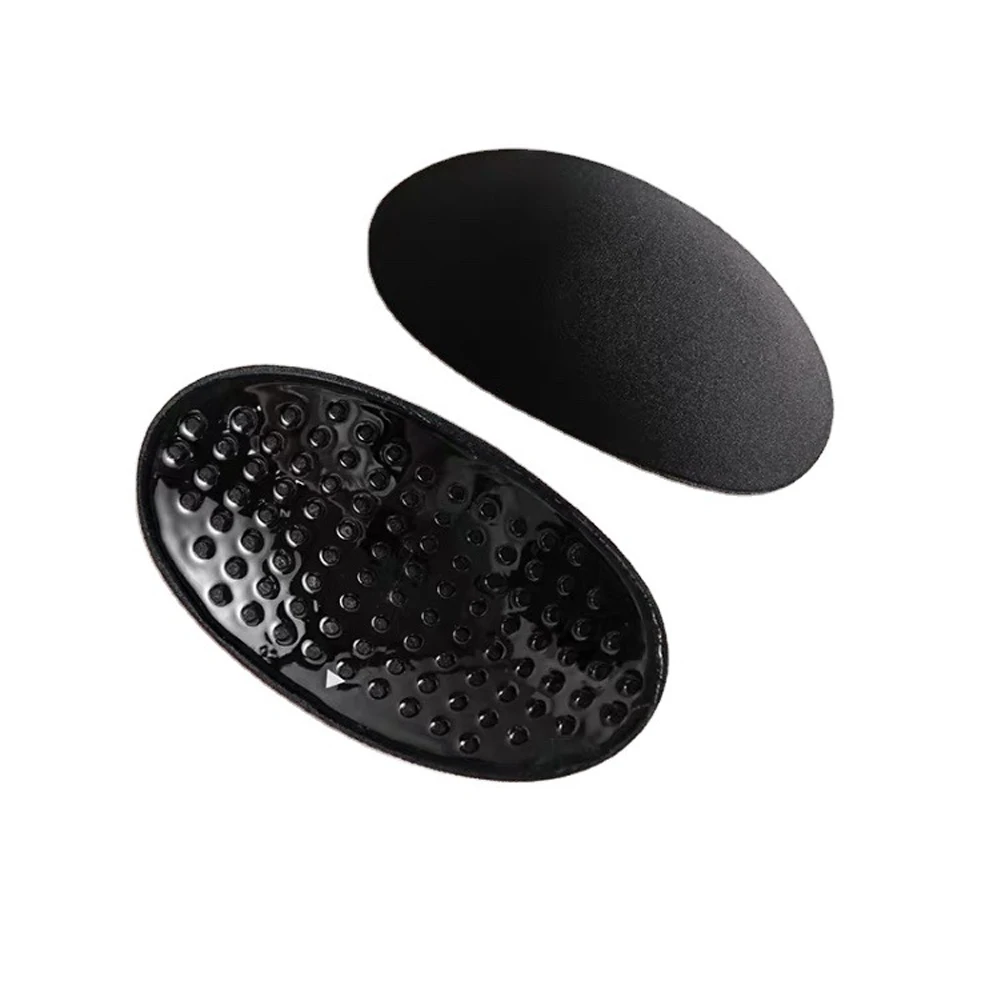 1Pair Invisible Shoulder Pad Detachable Breathable Silicone Shoulder Pad Anti-Skid Adhesive Sticky For Women Men Right Angle
