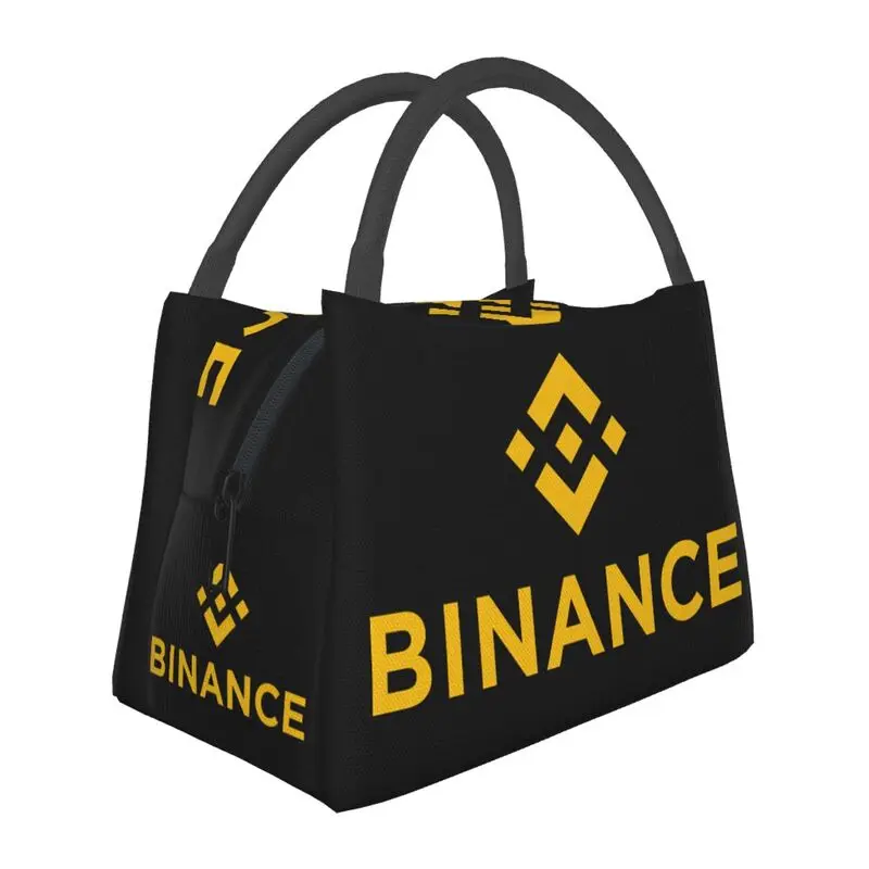 

Индивидуальная сумка для обедов Binance, Женский Термоизолированный Ланч-бокс для работы или путешествий