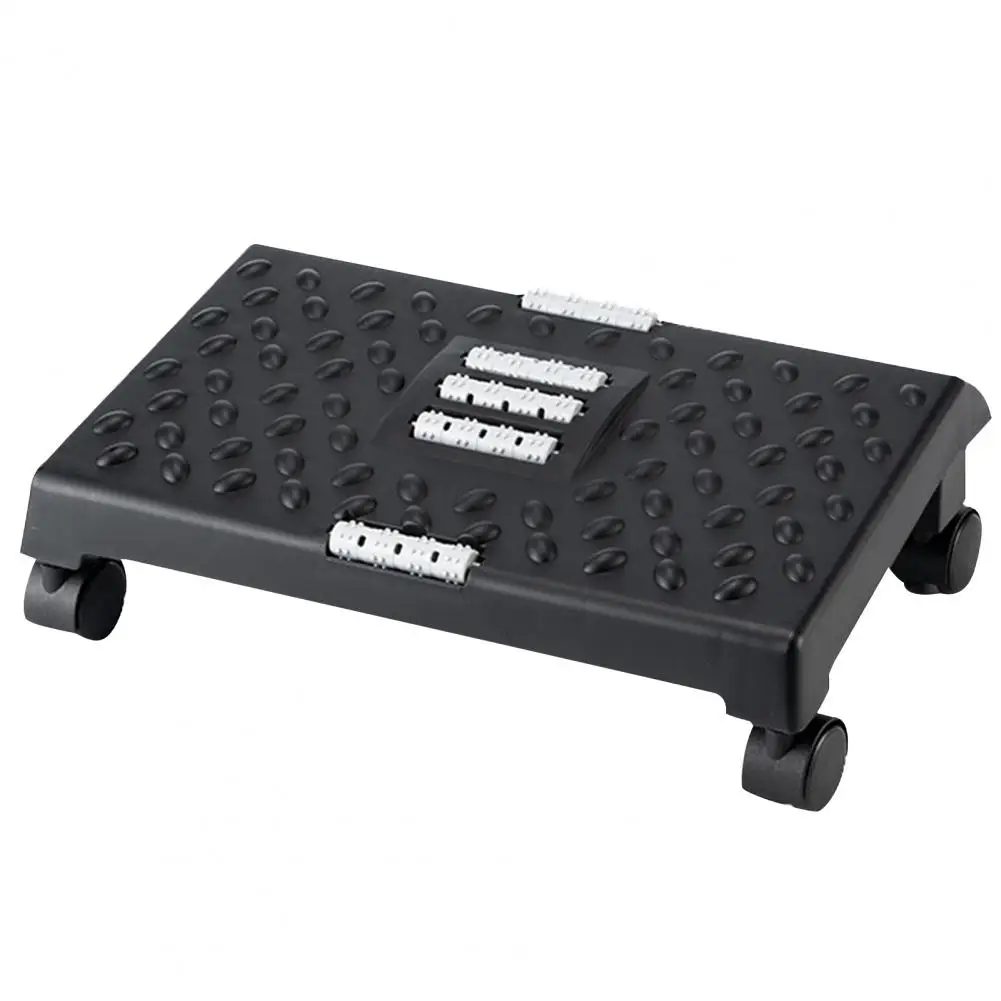 Mind Reader Adjustable Ergonomic Under Desk Foot Rest Plastic 6 14