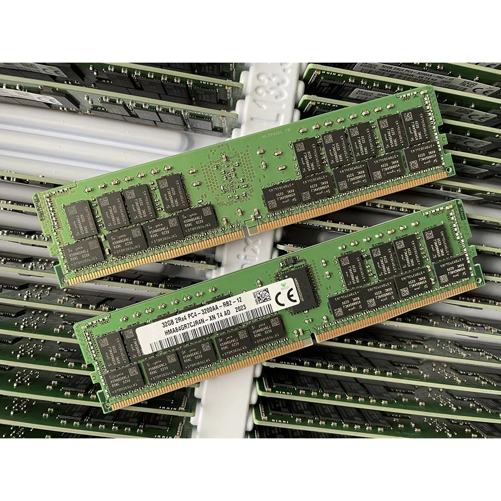 1Pcs Server Memory For DELL R7525 R6515 R7515 T640 RAM 32GB 32G DDR4 3200MHz ECC REG 2RX4 4 1Pcs Server Memory For DELL R7525 R6515 R7515 T640 RAM 32GB 32G DDR4 3200MHz ECC REG 2RX4 - Image 2