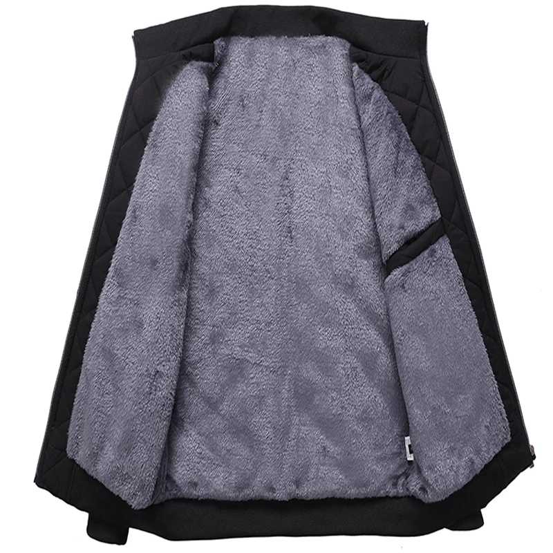 Men's Jacket Stand Collar mens Parka Winter New down jacket Plus velvet Warm Jackets men business leisure coat youth coats 2118