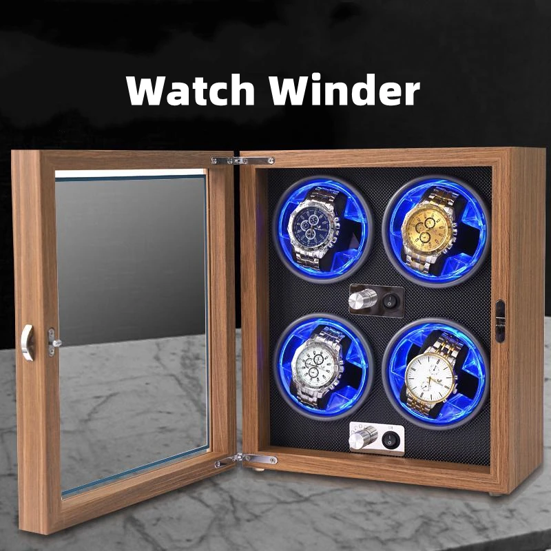 Automatic Watch Winder Display Box Self Winding Watch Winder Box
