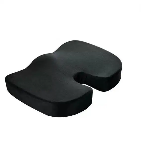 Comfilife Gel Enhanced Seat Cushion - Non-Slip Orthopedic Gel & Memory Foam  Coccyx Cushion For Tailbone Pain - Office Chair Car Seat Cushion - Sciatica  & Back Pain Relief (Black) 