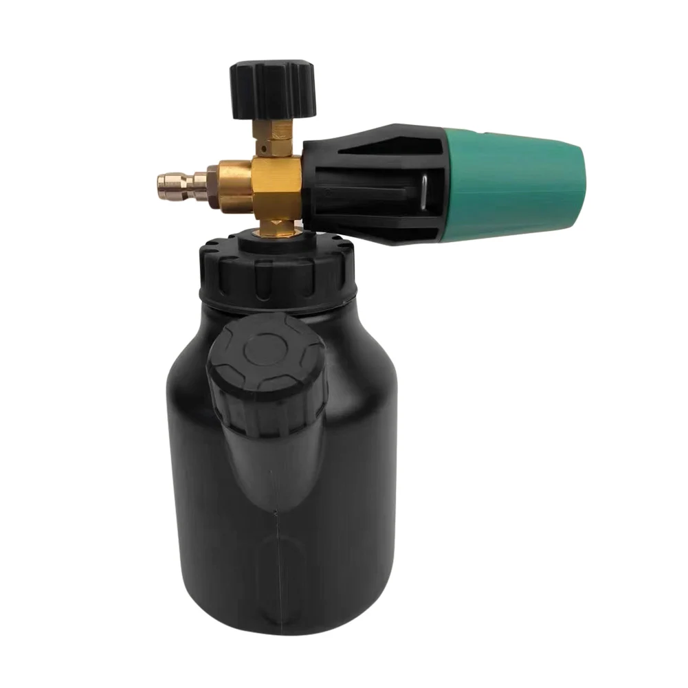 1L Snow Foam Lance Washer Adjustable Spray Angle Car Washer Foam Bottle