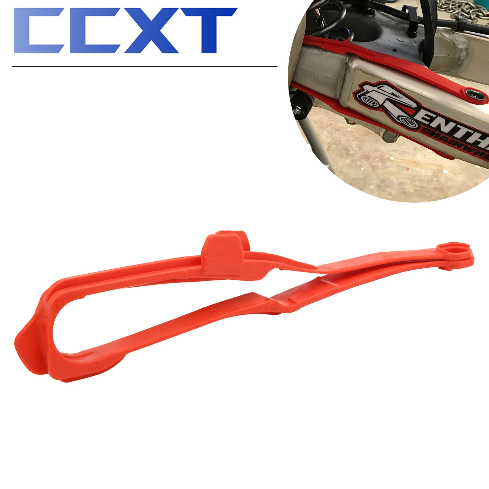 

Защита для мотокросса на цепи ползунка направляющей маятника для Honda CRF450R CRF250R CRF 450R 250R 450 250 2013-2018 универсальные детали