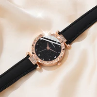 Womens Watches 5Pcs Set Luxury Rhinestone Women Fashion Elegant Wristwatch Quartz Watch For Girl WristWatch Bracelet Gift - Image 3