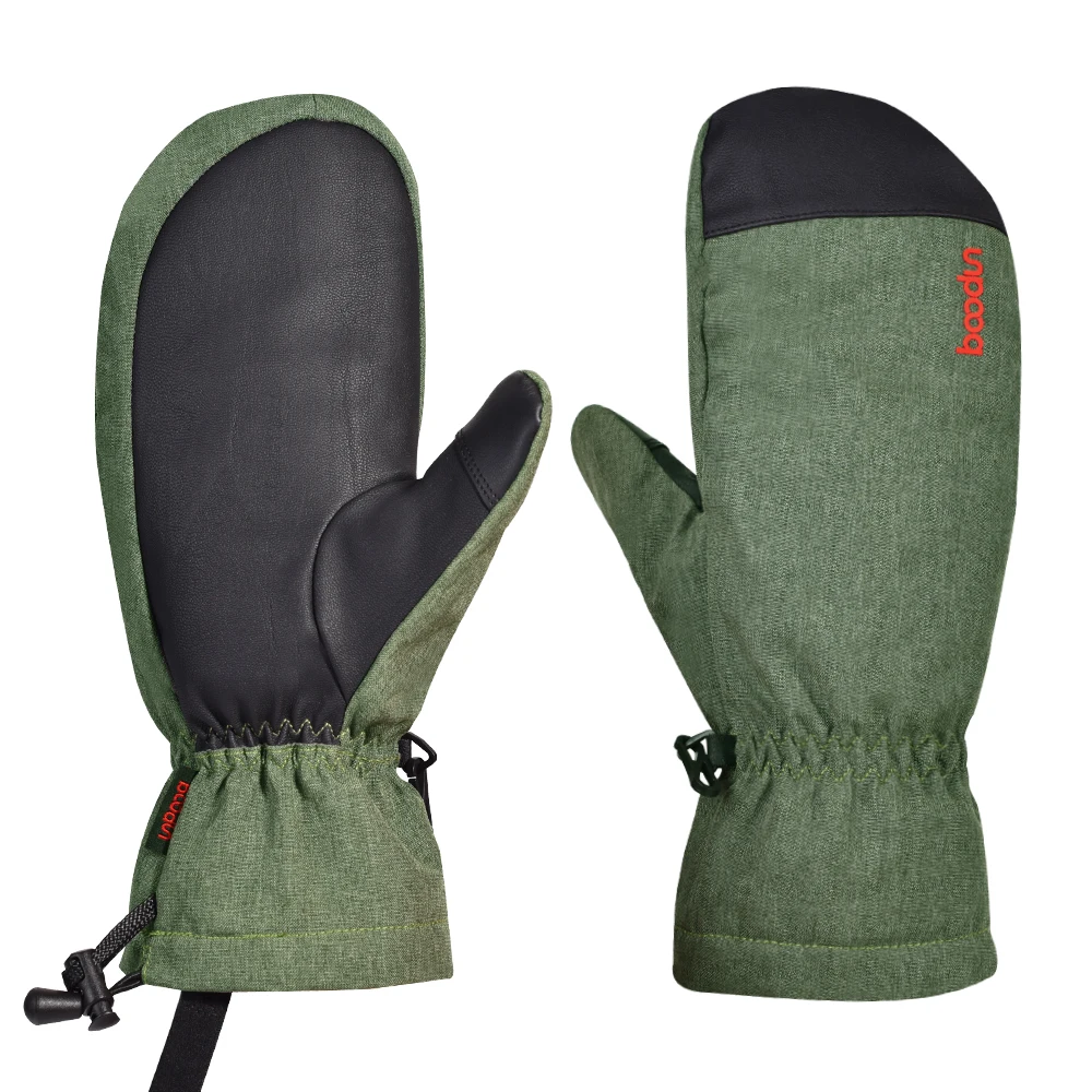 Autumn Winter Warm Cycling Gloves Thermal Outdoor Sport Running Bicycle Ski Gloves for Camping Hiking Motorcycle Gloves Men 1215 5