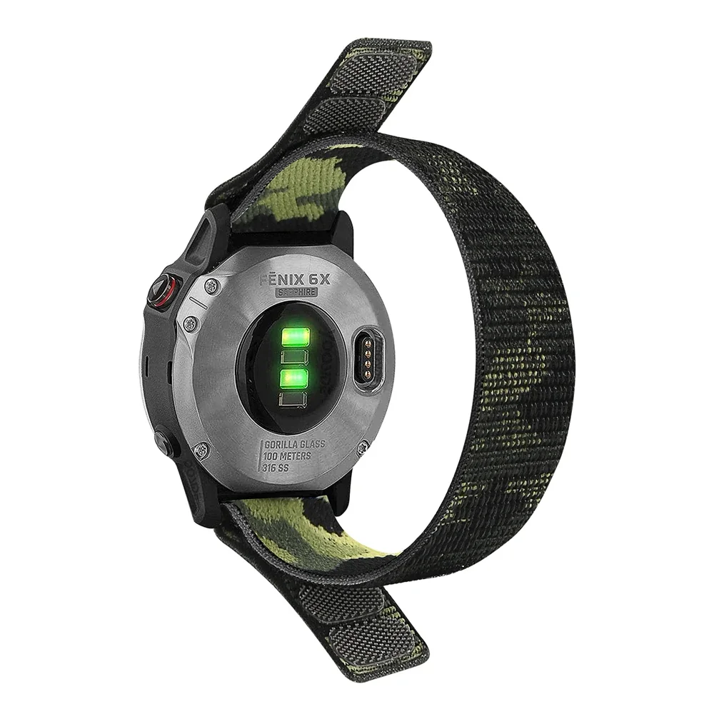 Nylon Hook Loop QuickFit Band - 22mm & 26mm Strap