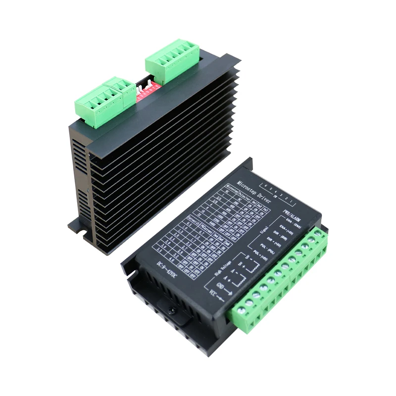 Stepper Motor Driver Pulse Direction Controller 4A 9V to 24V DC 32 Segments For CNC Engraver Nema17 Nema23 42 57 HLTNC TB6600 stepper motor