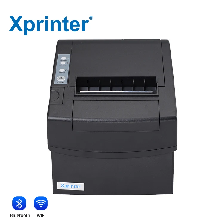 (USB+시리얼+랜만 재고 있음)Xprinter C2008 Pos 감열 프린터 3인치/80mm 슈퍼마켓 및 소규모 사업용 티켓 영수증 프린터