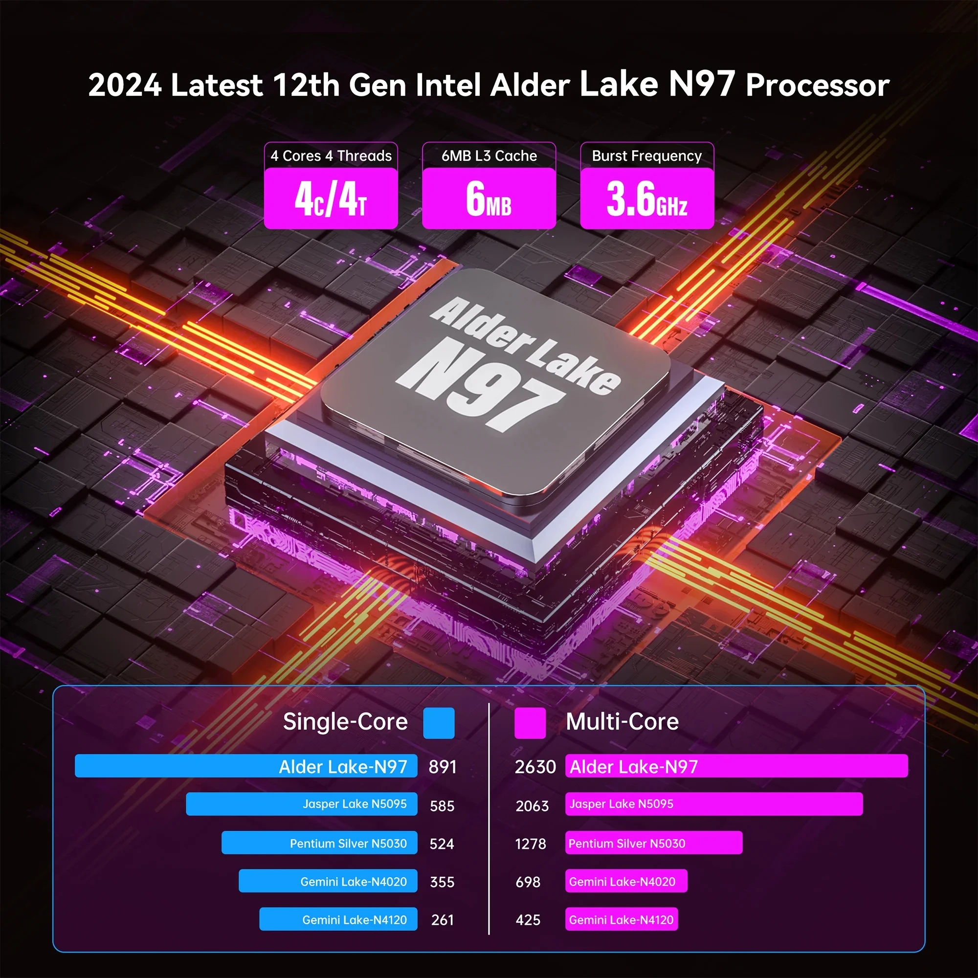 ACEMAGIC AX16 Laptop Intel N97 16 Inch 16GB LPDDR4 RAM 512GB SSD Lightweight Business Computer Notebook PC Windows 11 Pro 2