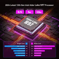 ACEMAGIC AX16 Laptop Intel N97 16 Inch 16GB LPDDR4 RAM 512GB SSD Lightweight Business Computer Notebook PC Windows 11 Pro 2