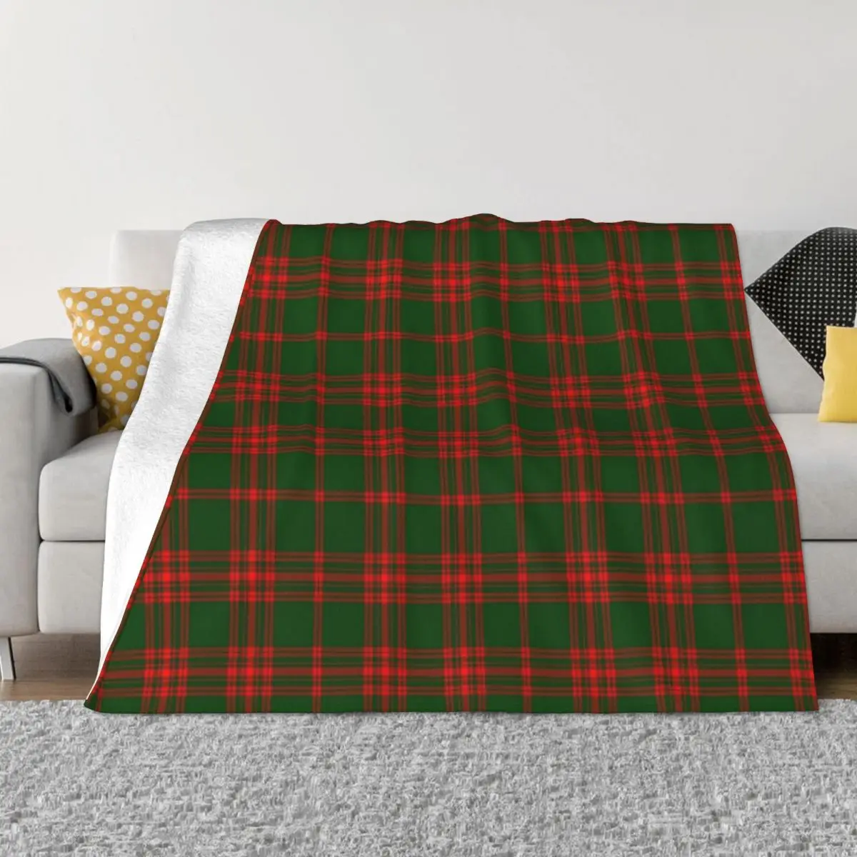 Clan Menzies Coperta Tartan Coperta Carina Coperta Singola