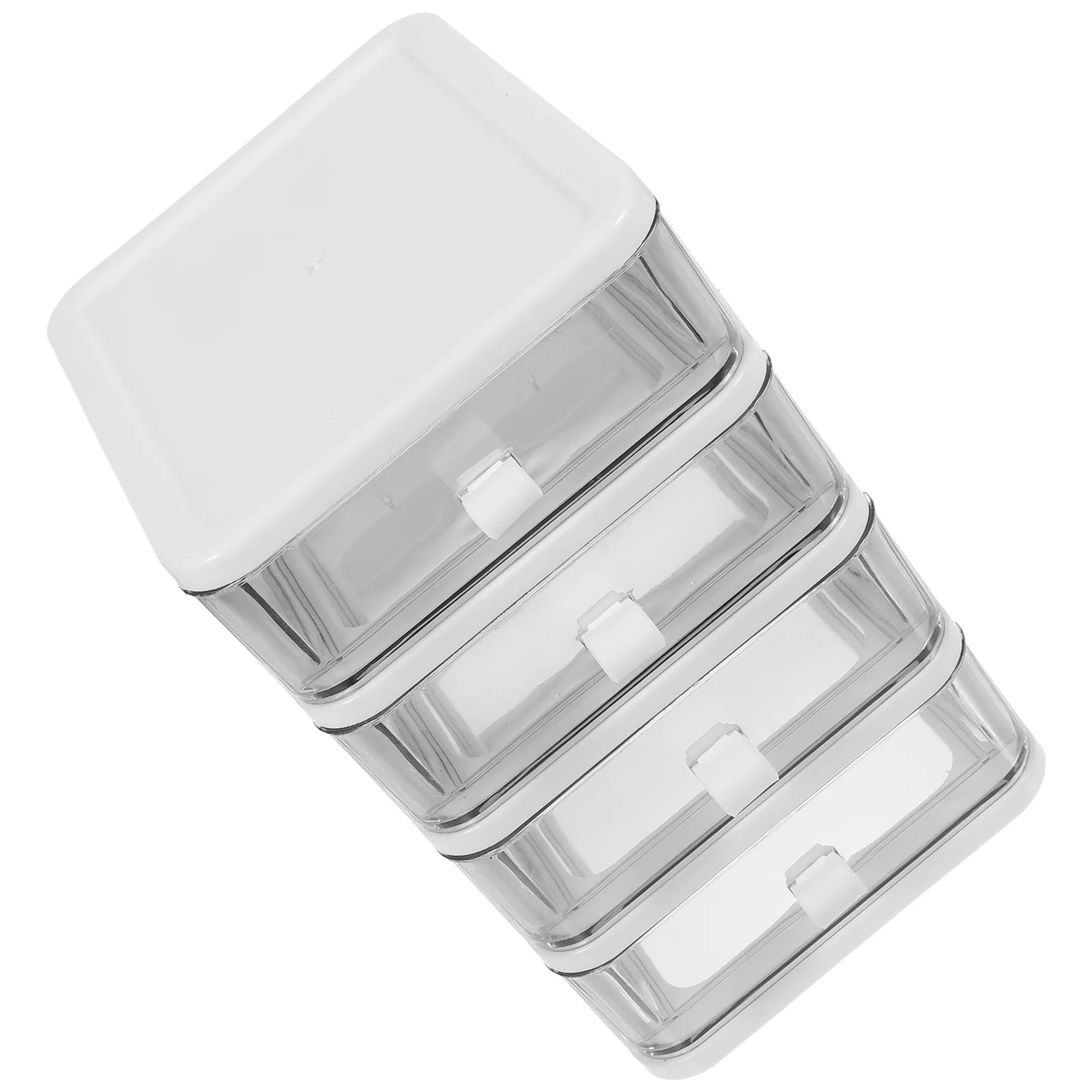 

Desktop Storage Box Plastic Organizer Drawer Tabletop Case Drawers Holder Rack Multi-function