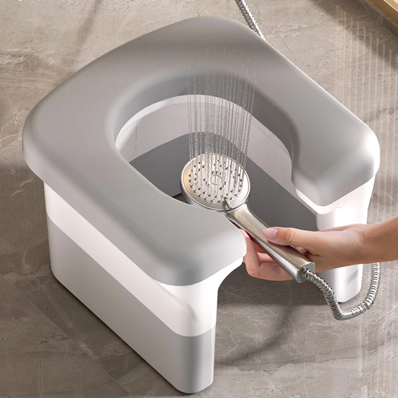Space Saving Bathroom Chair Shower Nordic Designer Portable Stool Cute Small Sauna Elderly Squat Tabouret Postmodern Furniture