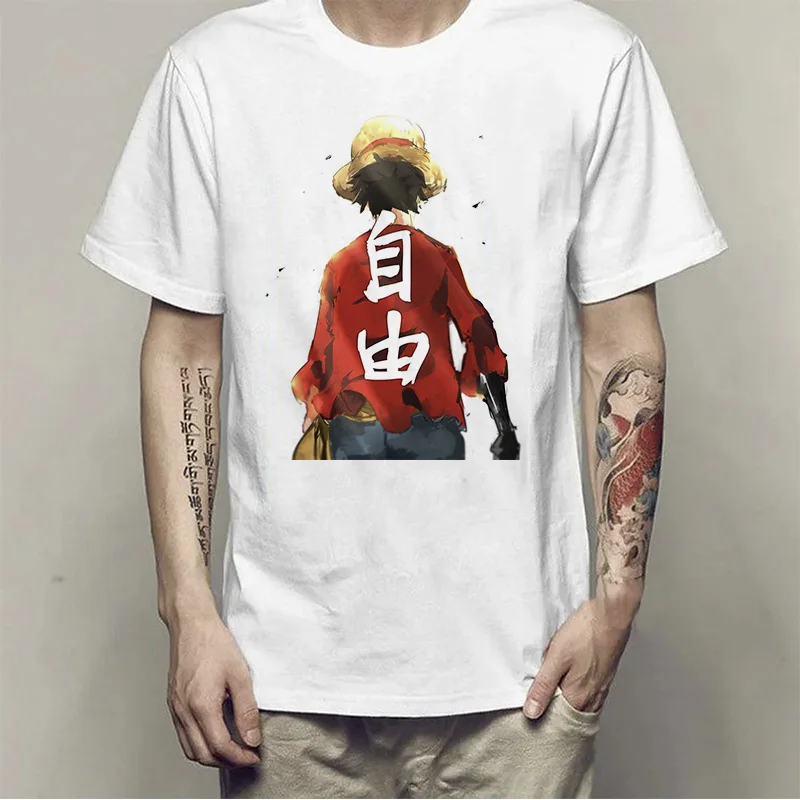 New In Luffy Gear 5 T Shirt Cotton EU Size One Piece Top Manga Funny Tshirt  Luffy Roronoa Zoro Ullzang Japanese Anime T-shirt