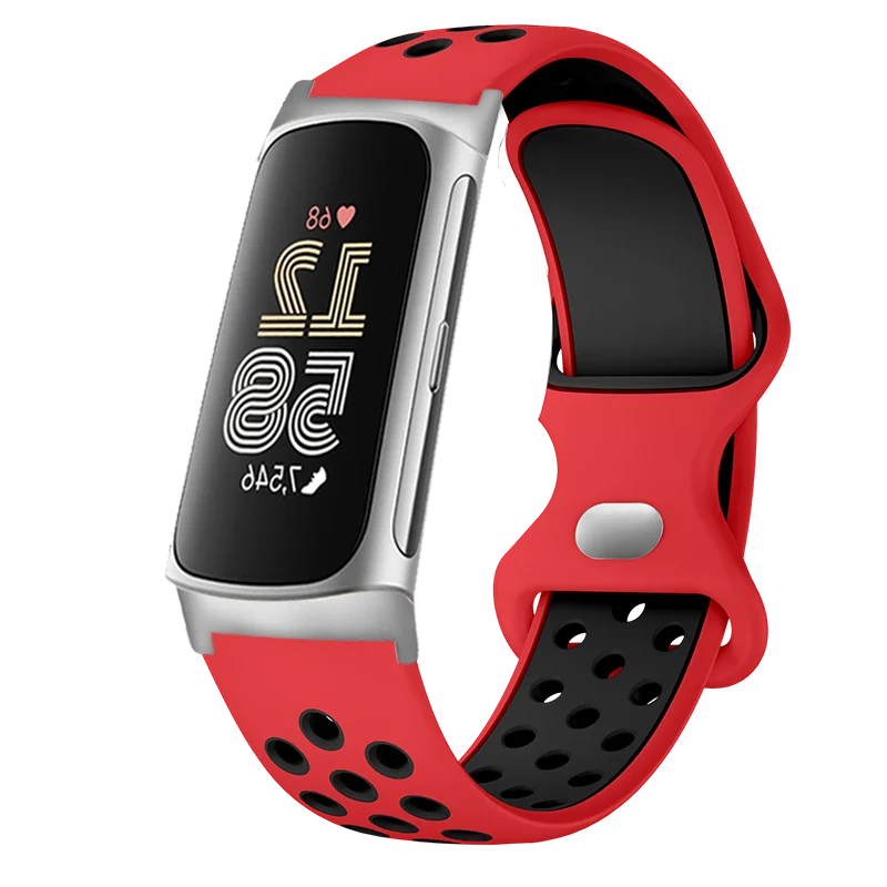 Breathable Quick-Dry Silicone Sport Wristband with Round Hole Strap Design