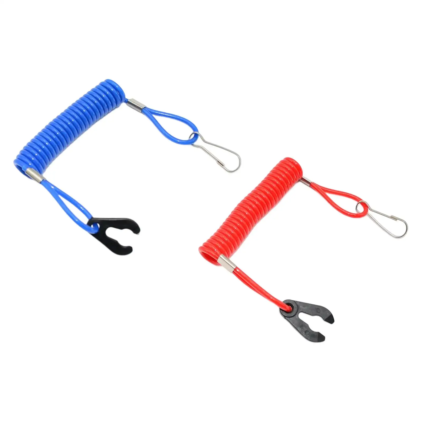 Kill Switch Lanyard Easy to Use Durable 1.6M Outboard Emergency Stop Lanyard for ATV Outboard Motors Boat Bike