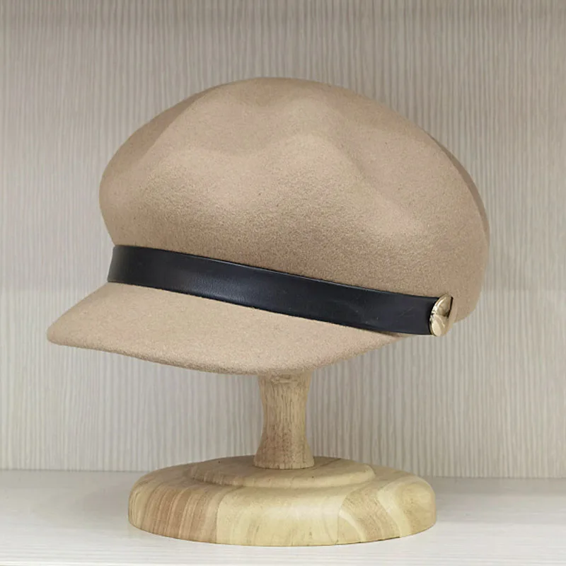 Women Beret Newsboy Hat French Wool Cap Classic Autumn Winter Hats