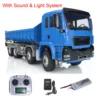 Toys 1/14 8x8 Metal LESU Hydraulic RC Roll On/Off Dump Truck TOUCAN Ready to Run RTR Painted Finished Full Dumper Cars Vehicle 2