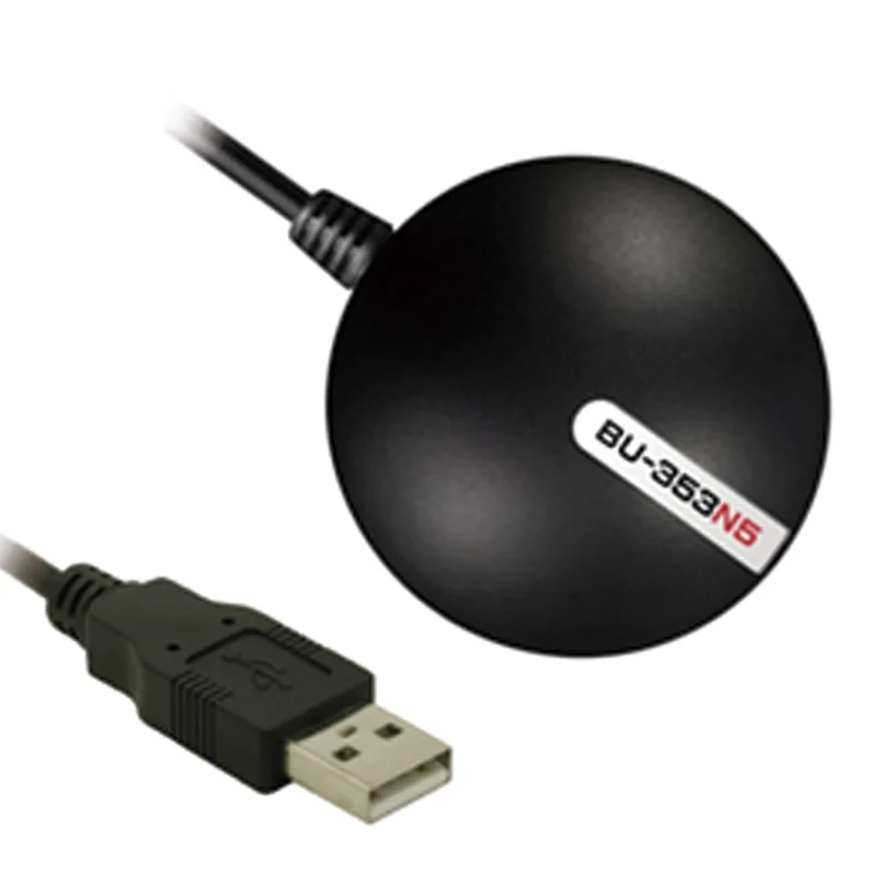 USB GPSレシーバ BU-353 フルセット GlobalSat BU-353N5 USB GPS Receiver G-mouse BU353N5 Replace