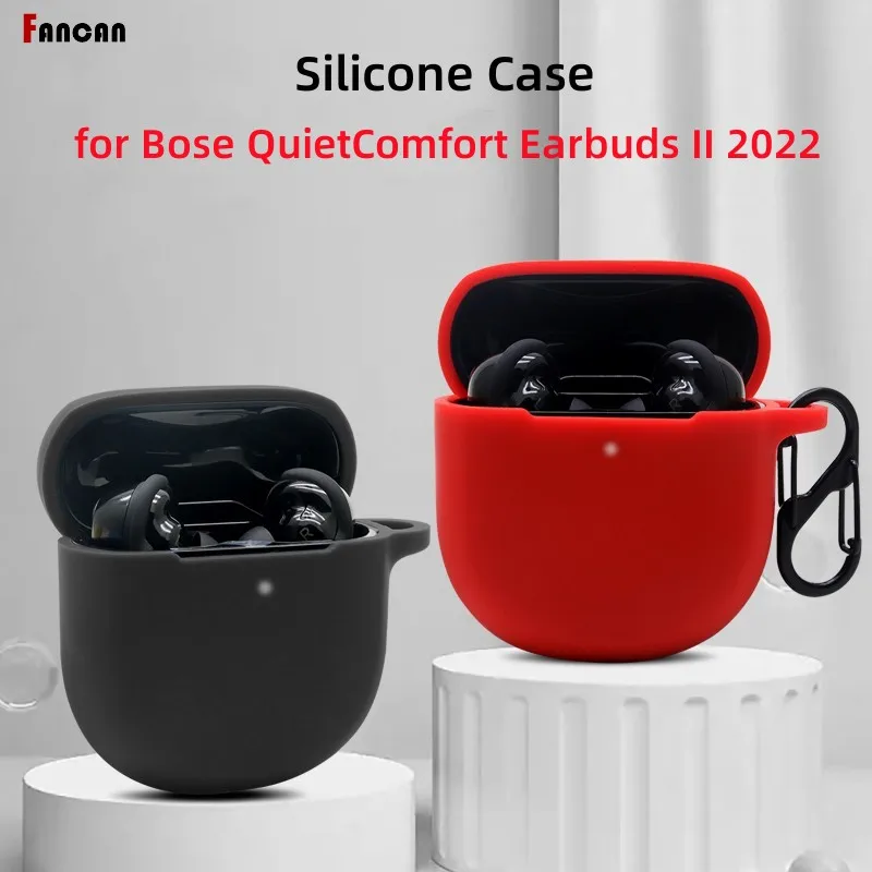 Custodia Per Bose Quietcomfort Ultra Custodia In Silicone Custodia In Pelle Con Portachiavi Custodia Protettiva Per Auricolari Quietcomfort 2 Custodia