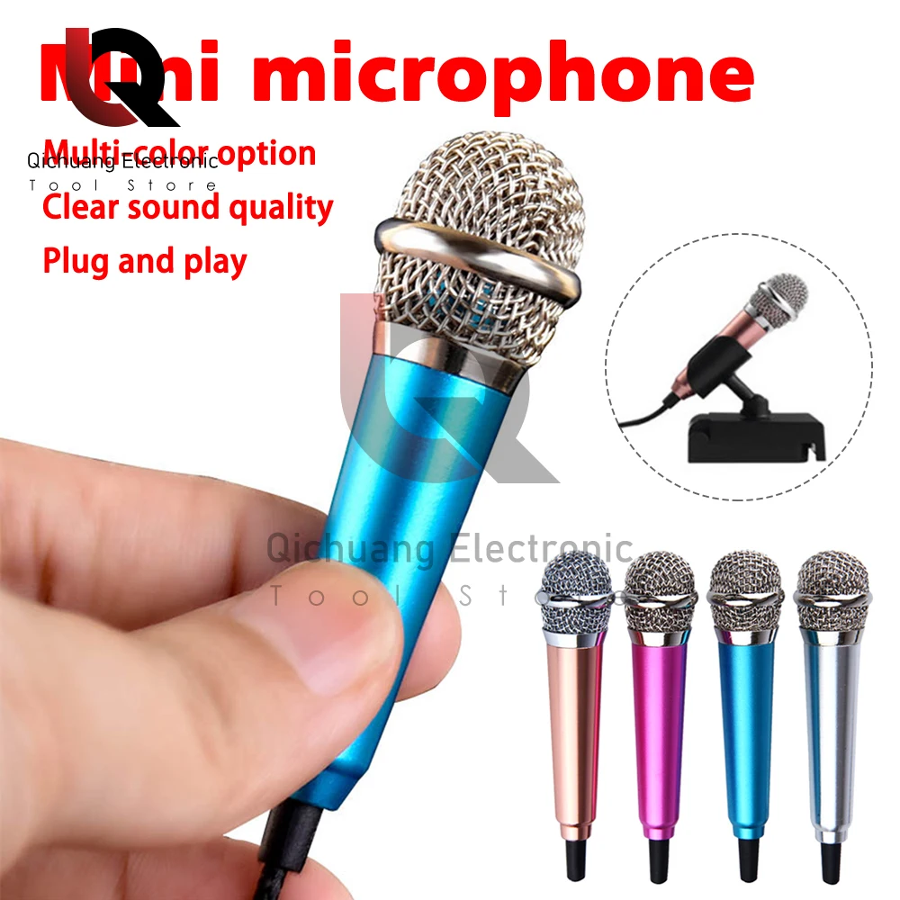 Più Nuovo Mini Microfono Lavalier Microfono Professionale Portatile Mic Per Il Computer Per Iphone Ipad Karaoke Singing Esclusivo