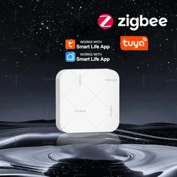 Zigbee Smart Home Wireless Automation Hub with App Control and Voice Assistant Compatibility - Tuya Zigbee Hub