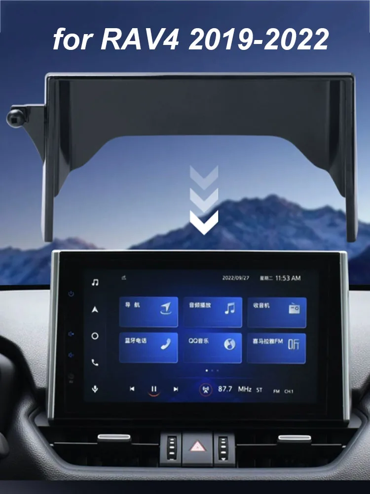 ڵ ׺̼ ȭ ȭ Ȧ 귡Ŷ̽ Toyota RAV4 XA50 2019 2020 2021 2022 2023 8  