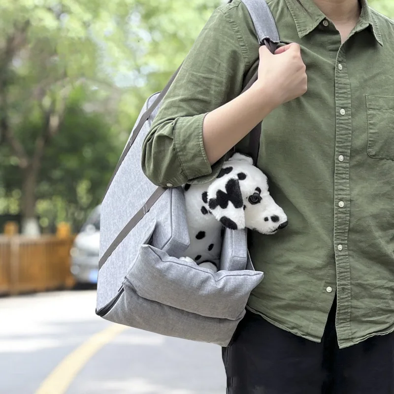 Travel Central Control Car Safety Pet Seat Transport Dog Carrier Protector For Small Dog Chihuahua Teddy Portable Cat Dog Bed