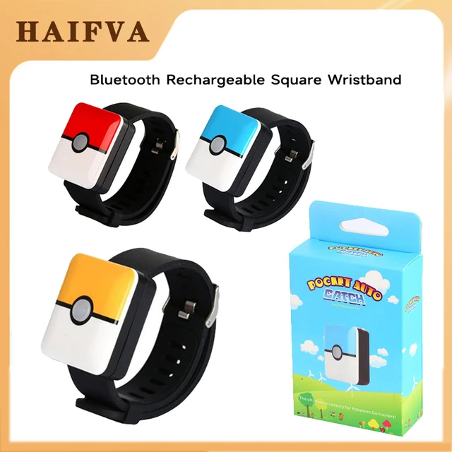 New Auto Catch Bracelet for Pokemon Go Plus Bluetooth Rechargeable Square  Bracelet Wristband for Android IOS - AliExpress