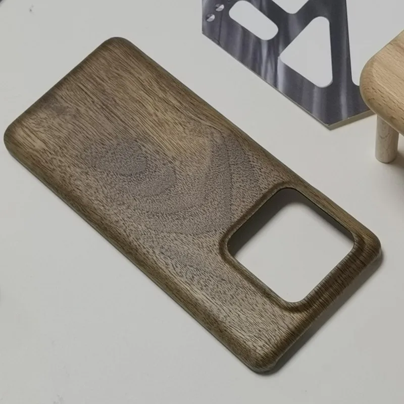 Capa Traseira de Madeira Real de Bambu para Xiaomi mi 13 13 Pro 13 Ultra 14 Pro 14 Pro Jacarandá Noz Madeira Luxo Fosco Difícil Capa Ultrafina - Image 3