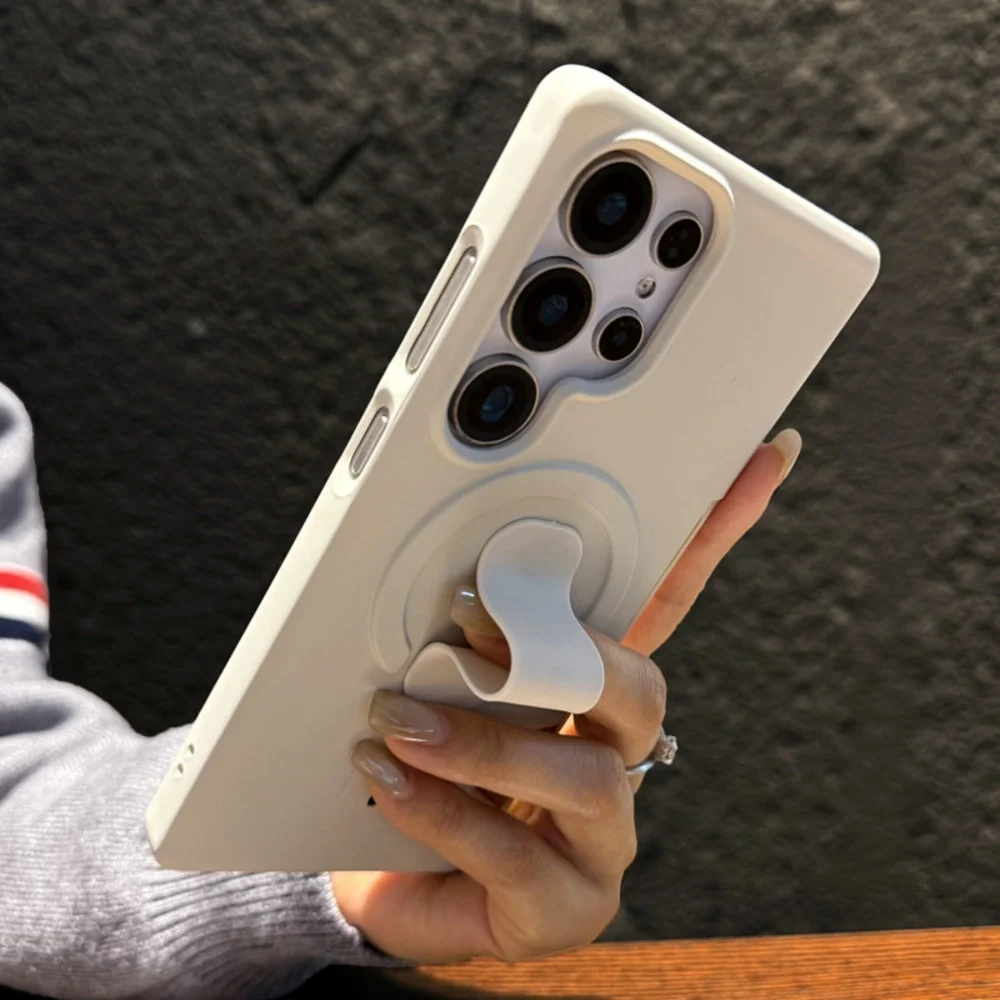Enhanced Silicone Card Holder with Magnetic Ring